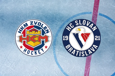 Pozrite si highlighty zo zápasu HKM Zvolen - HC Slovan Bratislava
