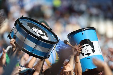 MS vo futbale 2022: Fanúšikovia si uctili výročie úmrtia Maradonu