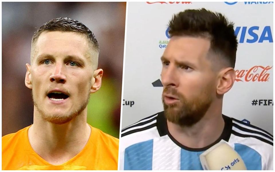 MS 2022 v Katare - Wout Weghorst a Lionel Messi