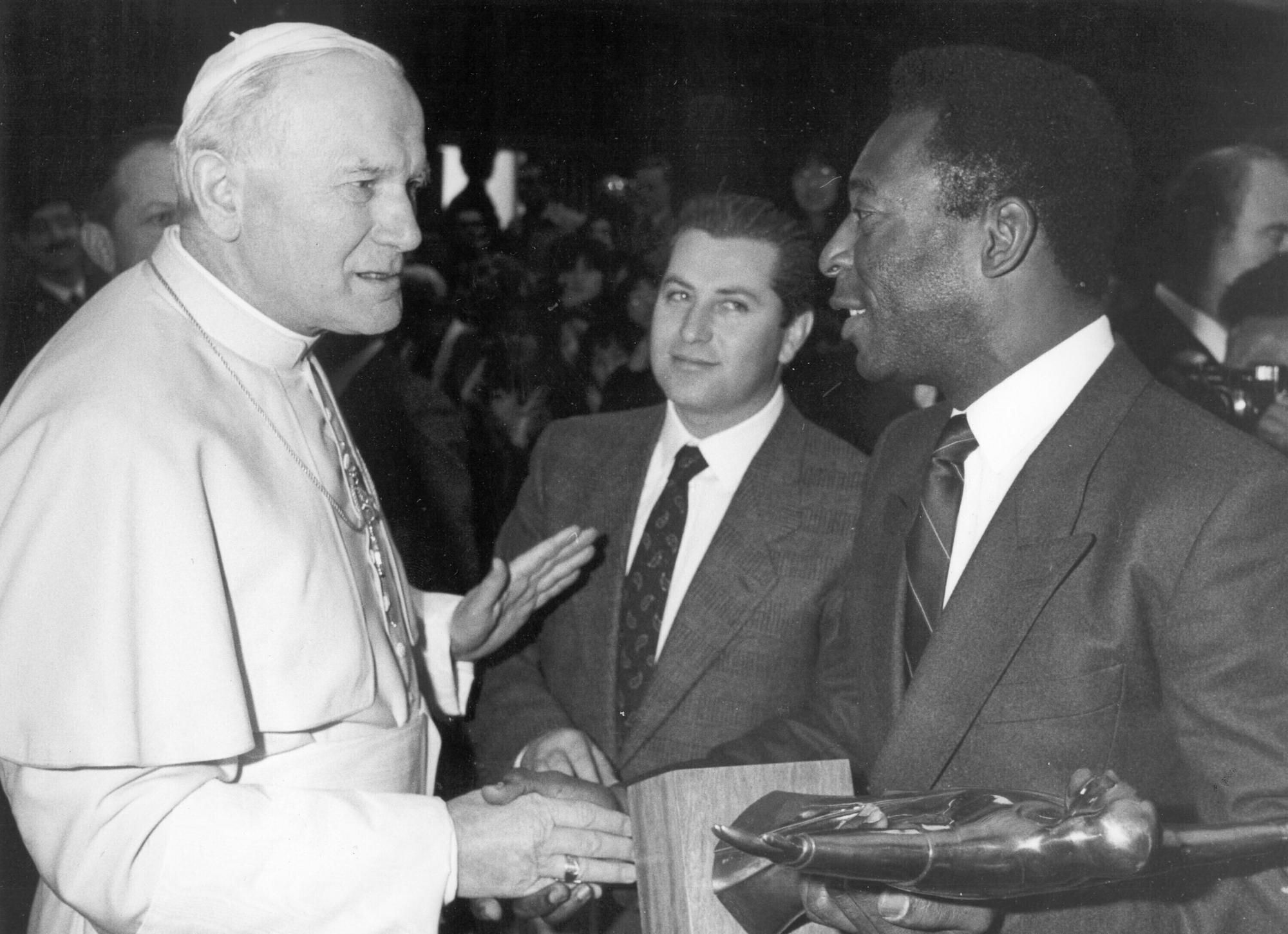 Pelé a pápež Ján Pavol II.