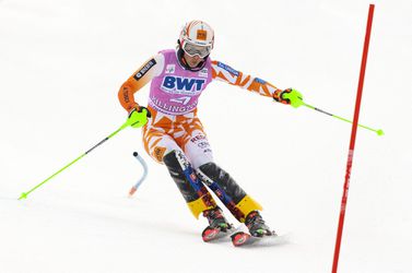 Petra Vlhová dnes v slalome nestačila na najrýchlejšie súperky. Shiffrinová opäť zlyhala