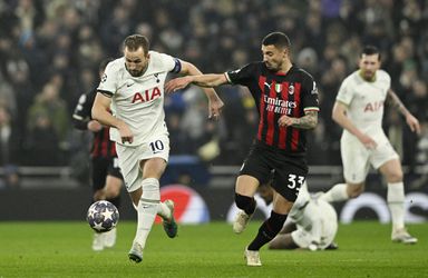 Tottenham nedokázal zmazať manko zo San Sira, AC Miláno oslavuje postup