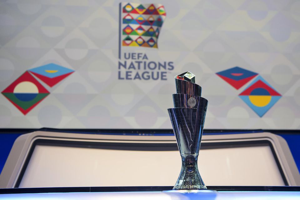 Trofej UEFA Nations League.