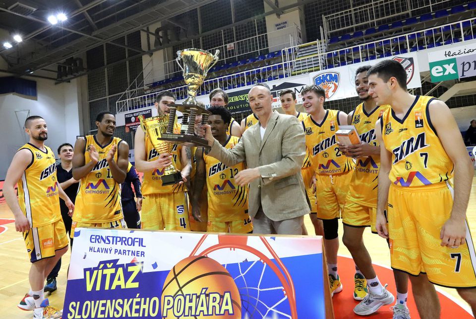 Basketbalisti Iskry Svit sa stali víťazmi Slovenského pohára