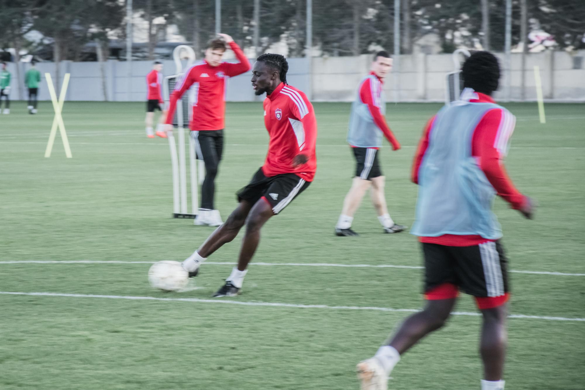 FC Spartak Trnava na tréningu počas sústredenia na Malte