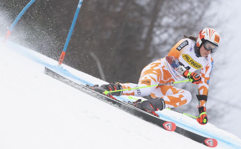 Aujourd'hui, Petra Vlhová combat au 1er tour du slalom géant à Killington (commentaire audio)