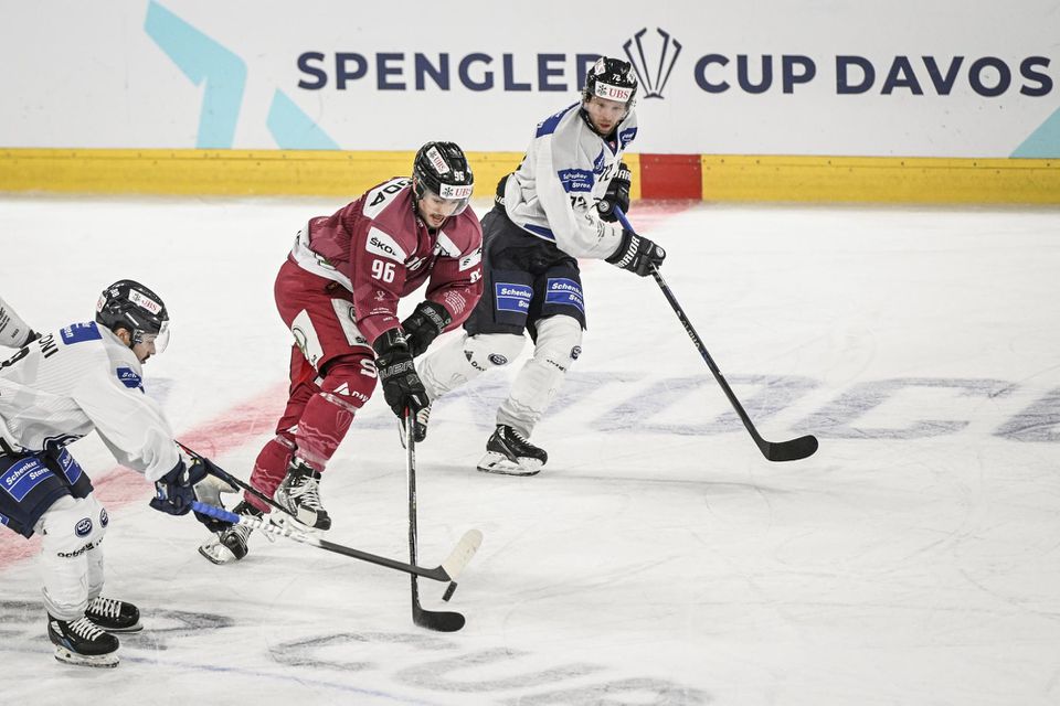 Spengler Cup: HC Sparta Praha - HC Ambri-Piotta