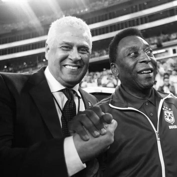 Roberto Dinamite a Pelé