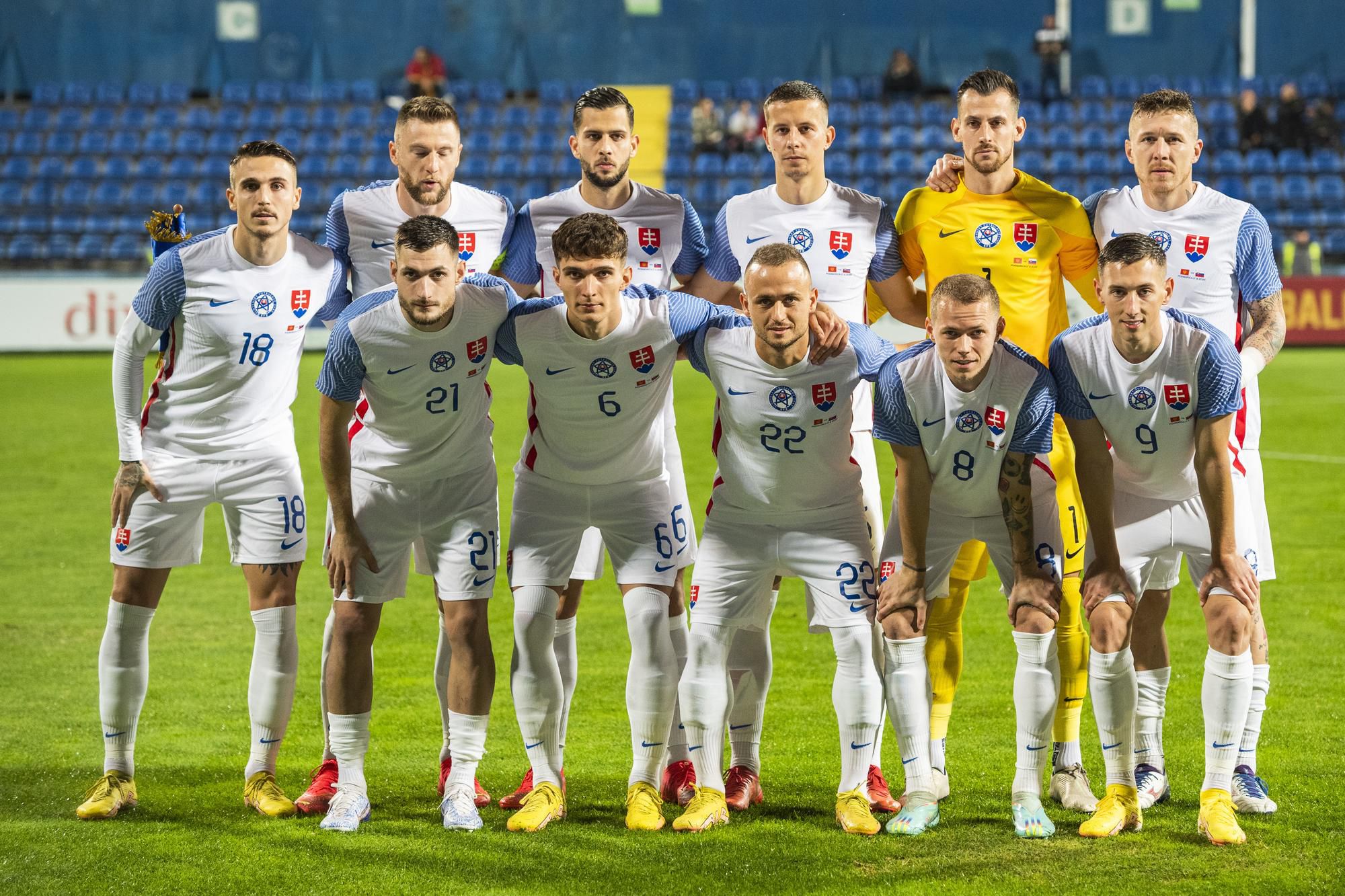 Futbal: Čierna Hora - Slovensko
