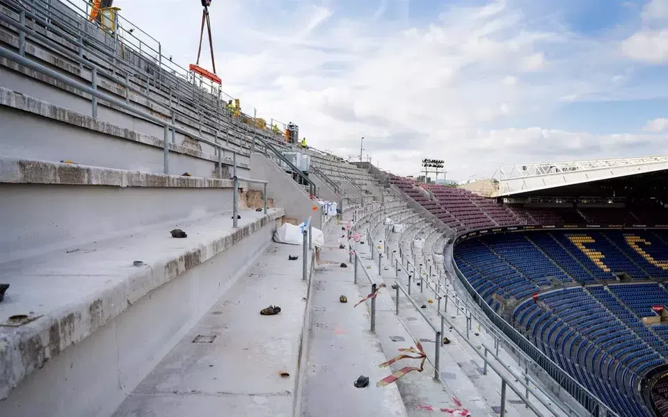 Demolácia Camp Nou.