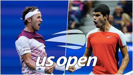 Casper Ruud - Carlos Alcaraz (finále US Open)