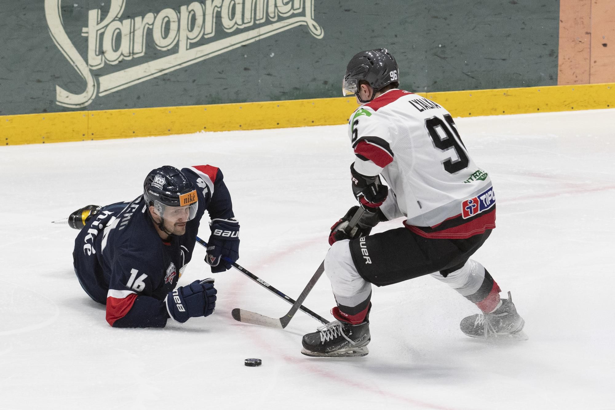 Vitalij Lyalka v marcovom štvrťfinále play-off Tipos extraligy proti Slovanu Bratislava.