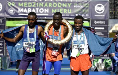 Medzinárodný maratón mieru v Košiaciach korisťou Keňana Keria, útočil na traťový rekord