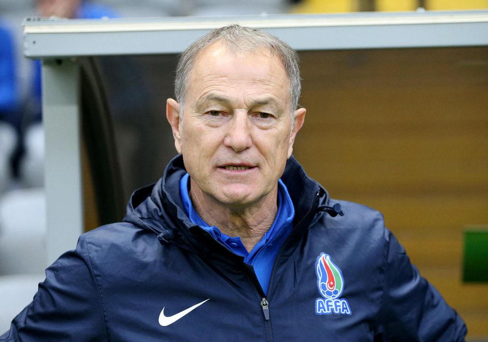Taliansky tréner Azerbajdžanu Gianni De Biasi.