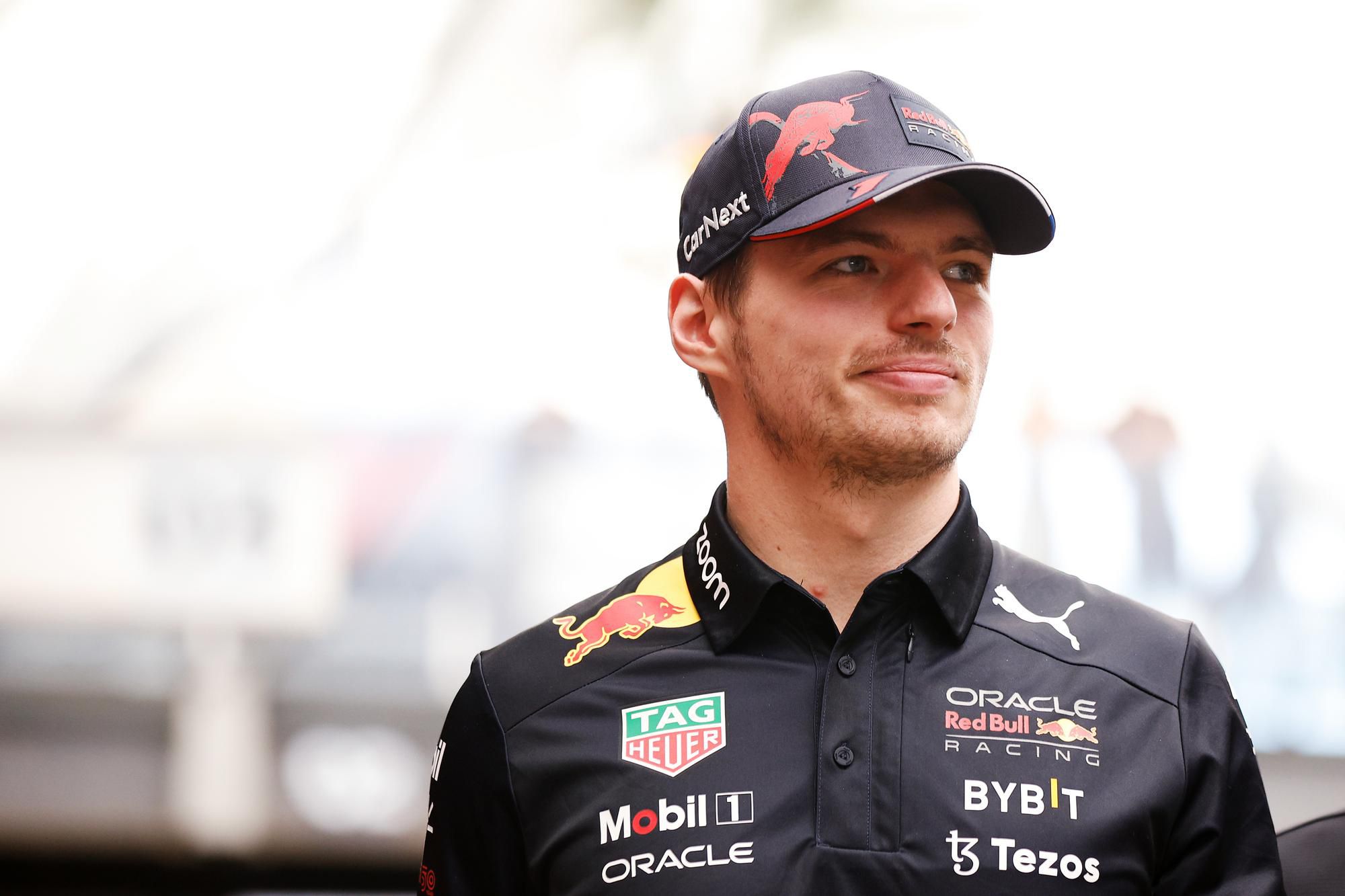 Jazdec tímu Red Bull Max Verstappen.