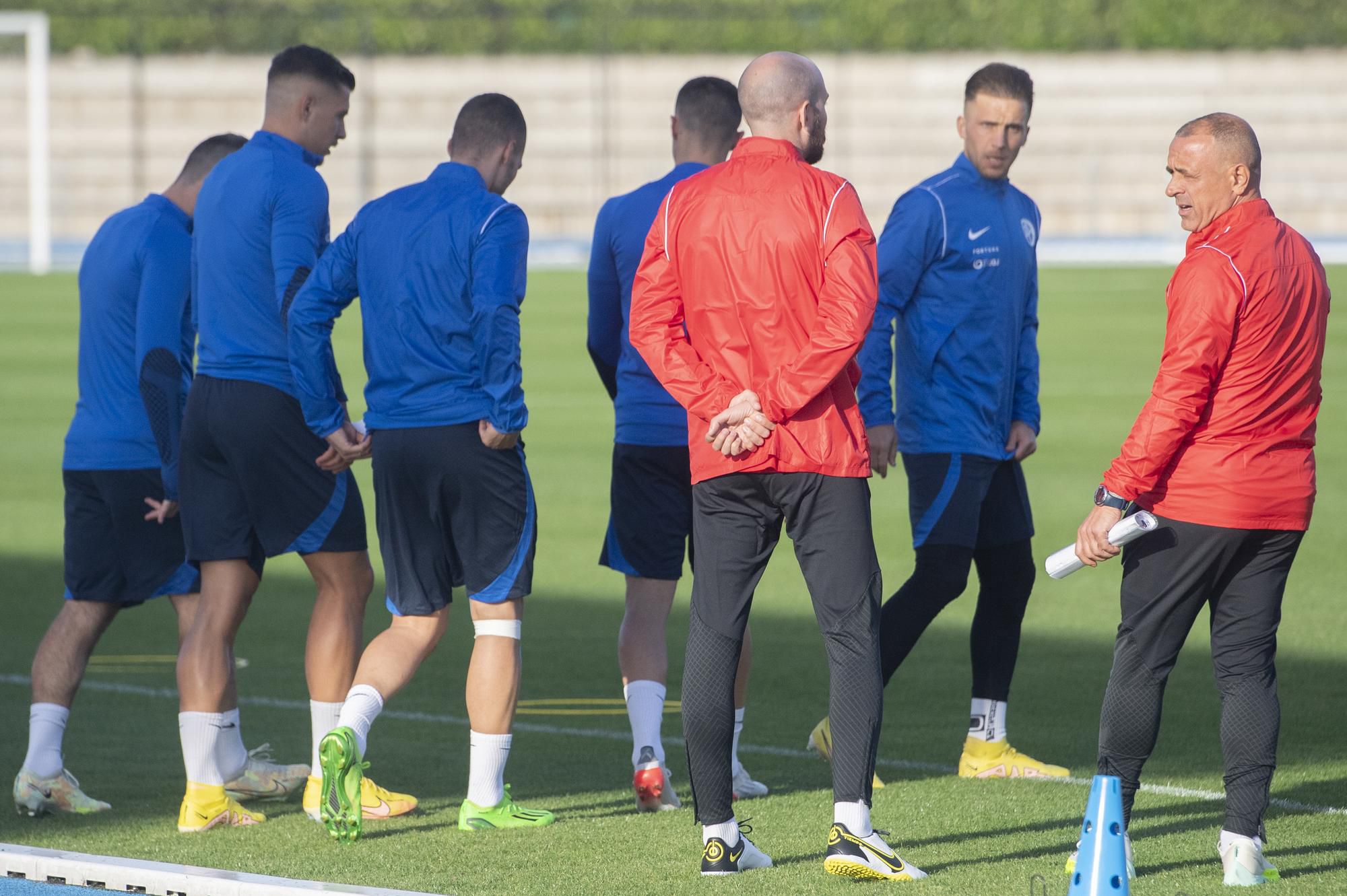 Tréning slovenskej futbalovej reprezentácie pred zápasmi Ligy národov