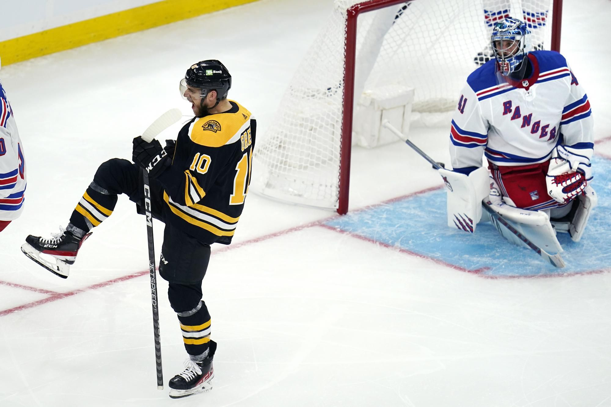 Jaroslav Halák v bráne New York Rangers