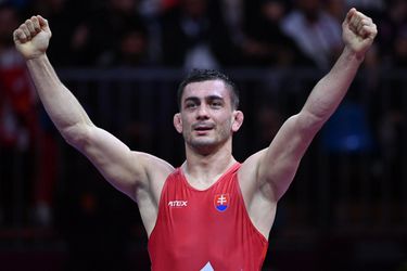 MS: Slovenský zápasník Tajmuraz Salkazanov zabojuje o zlatú medailu