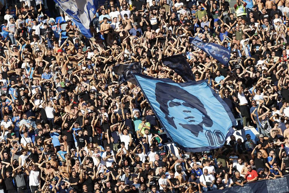 Diego Maradona - fanúšikovia SSC Neapol