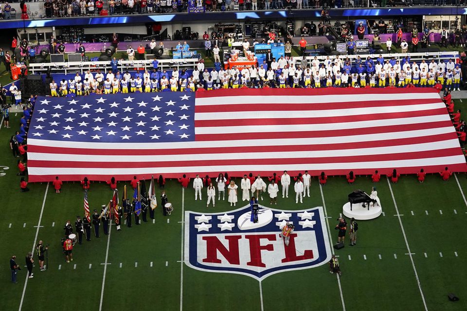Super Bowl: Los Angeles Rams - Cincinnati Bengals.