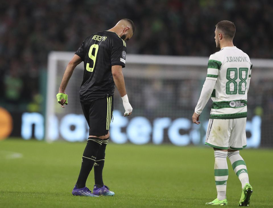 Karim Benzema vs Celtic