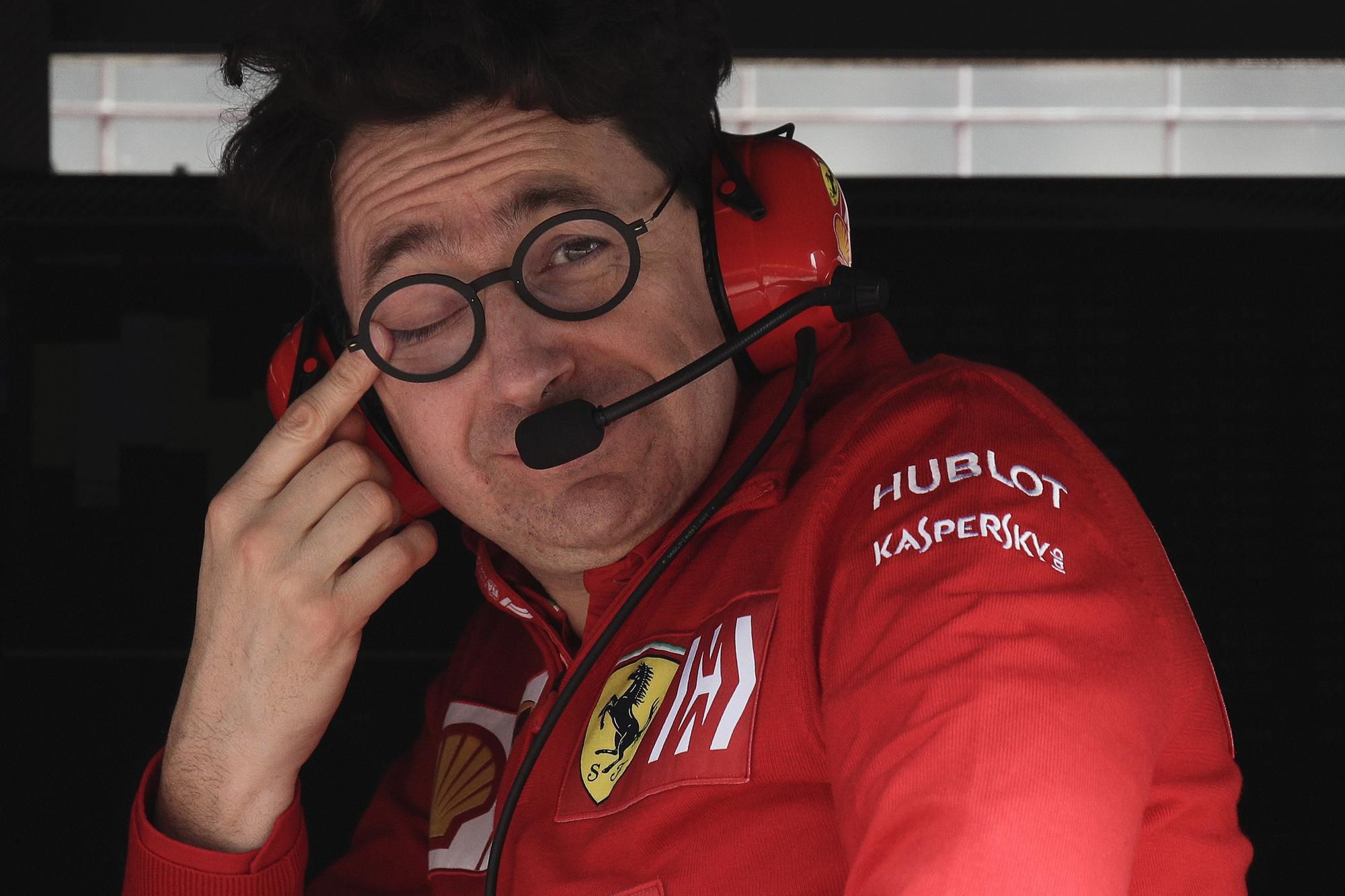 Šéf tímu Ferrari Mattia Binotto.