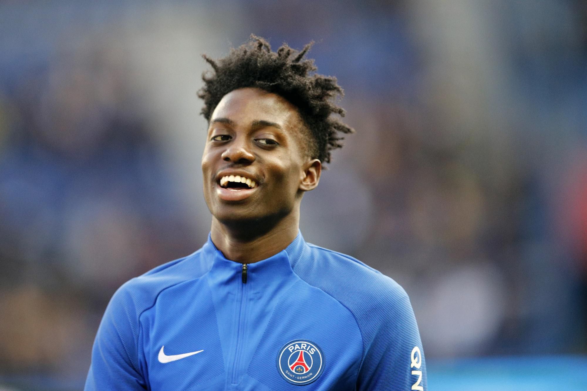 Americký futbalista Timothy Weah.