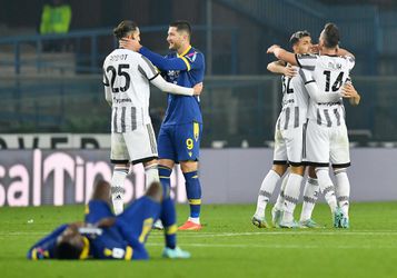 Juventus vydrel tri body vo Verone