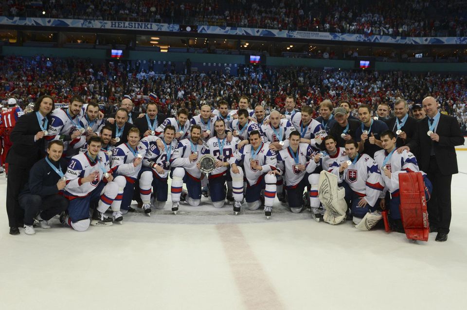 MS v hokeji 2012: Slovensko oslavuje striebro