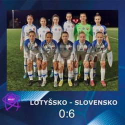 Slovenské futbalistky do 17 rokov rozobrali Lotyšsko, budúci rok zabojujú o postup na šampionát