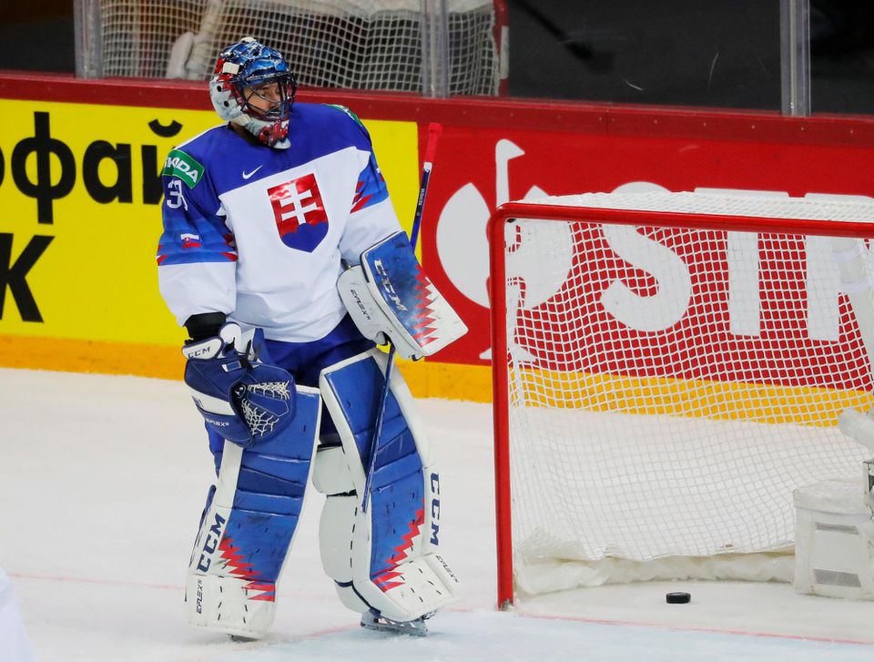 MS v hokeji 2021: Švajčiarsko - Slovensko (Július Hudáček)
