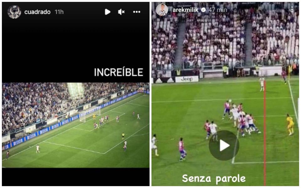 Rozčarovanie hráčov Juventusu po neuznanom jasnom góle