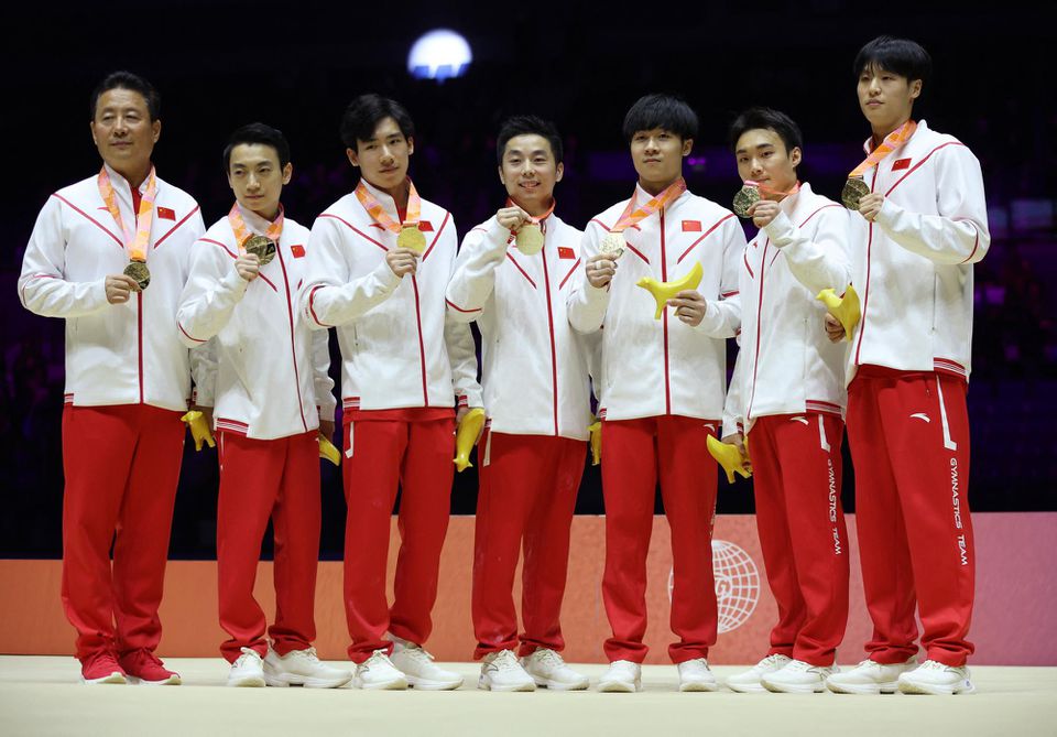 Čína športová gymnastika