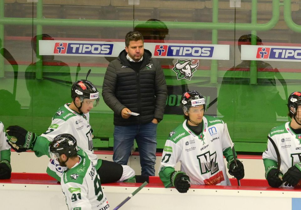 Tréner HC Nové Zámky Gergely Majoross