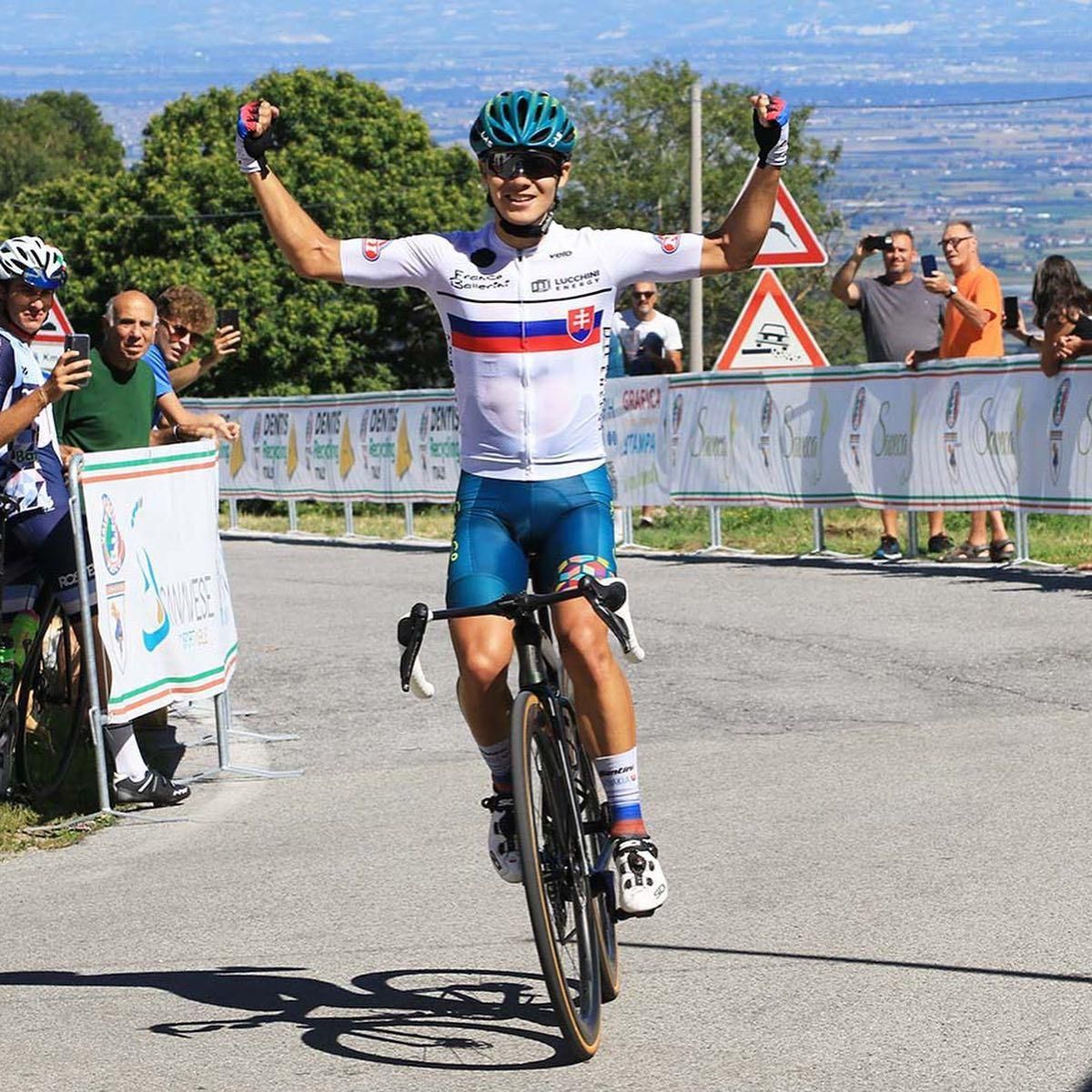 Slovenský cyklista Tomáš Sivok.