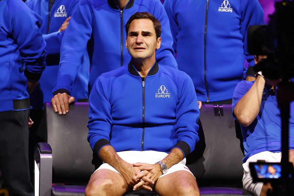 Emotívna rozlúčka Rogera Federera s tenisovou kariérou.