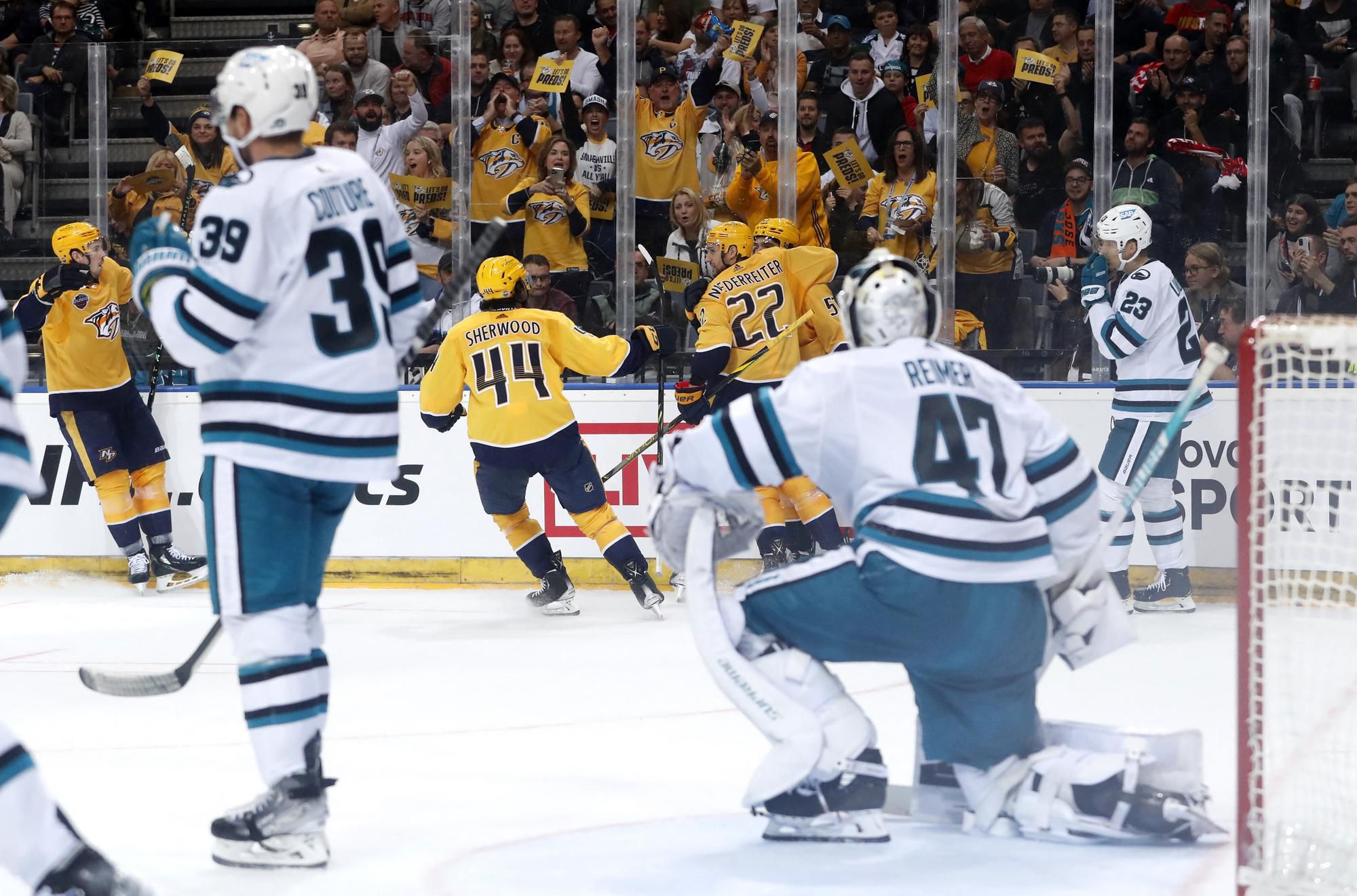 Nashville Predators - San Jose Sharks