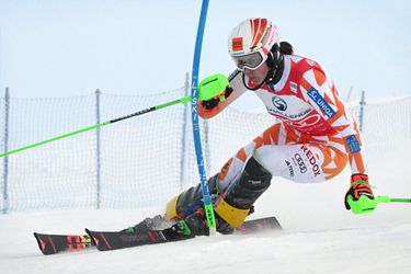 Svetový pohár: Petra Vlhová je po 1. kole slalomu len dve stotinky za Shiffrinovou