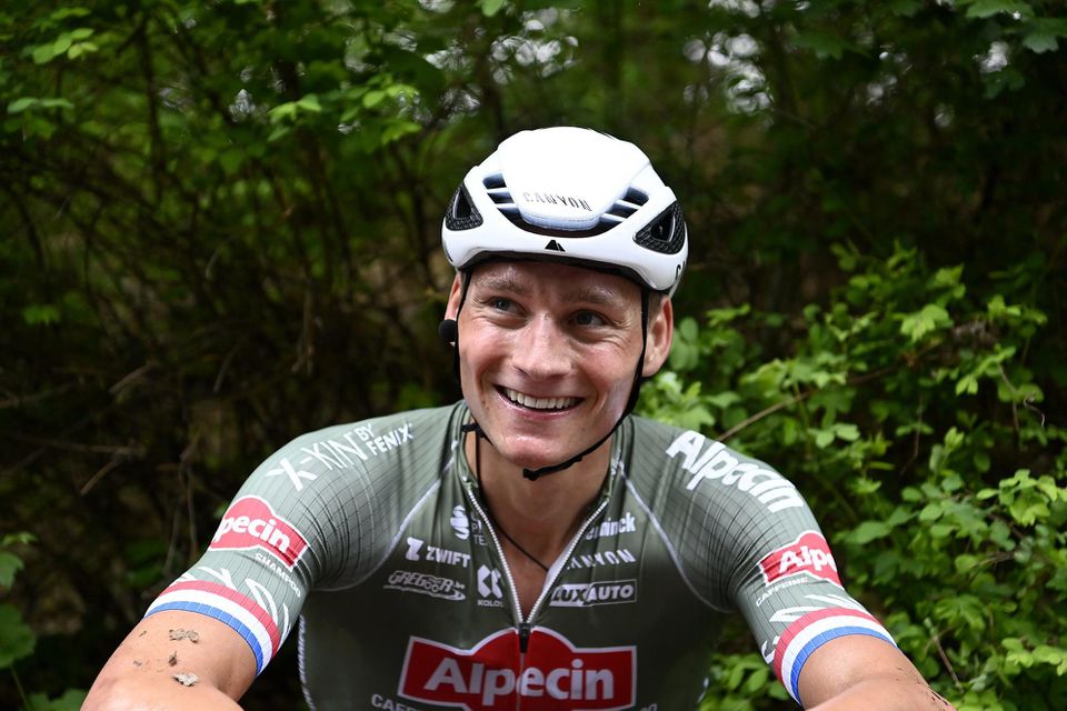 Holandský cyklista Mathieu van der Poel z tímu Alpecin-Fenix.