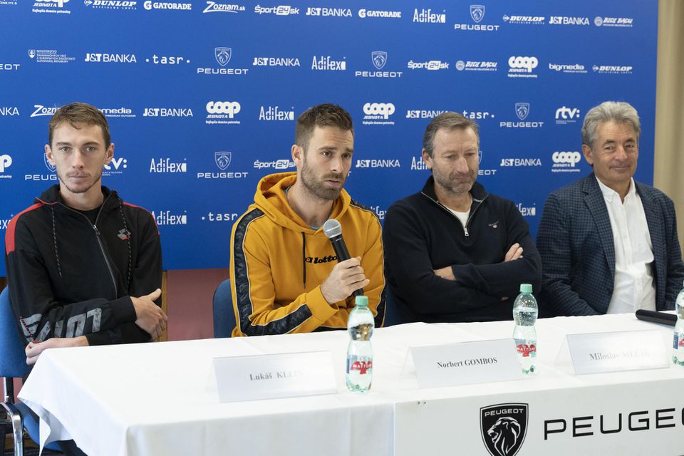 Tlačová konferencia pred Peugeot Slovak Open
