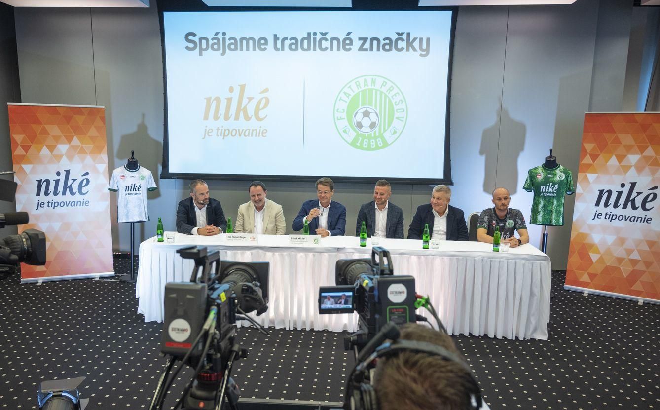 1. FC Tatran Prešov a Niké v spolupráci