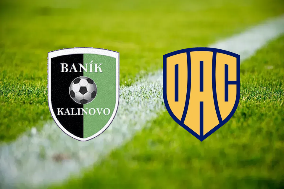 ONLINE: Baník Kalinovo - FC DAC 1904 Dunajská Streda