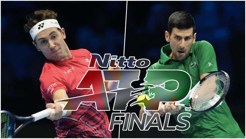 ONLINE: Casper Ruud - Novak Djokovič (finále Turnaja majstrov)