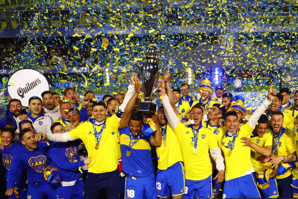 Boca Juniors oslavuje 35. majstrovský titul