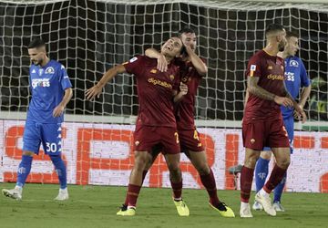 AS Rím na ihrisku Empoli odčinil zlyhania z predchádzajúcich zápasov