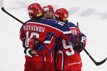 CSKA Moskva v rozhodujúcom zápase zdolala Petrohrad a bude bojovať o Gagarinov pohár