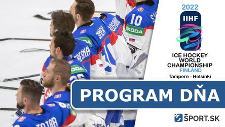 MS v hokeji 2022: Program dňa - sobota 21. máj - dnes hrá Slovensko