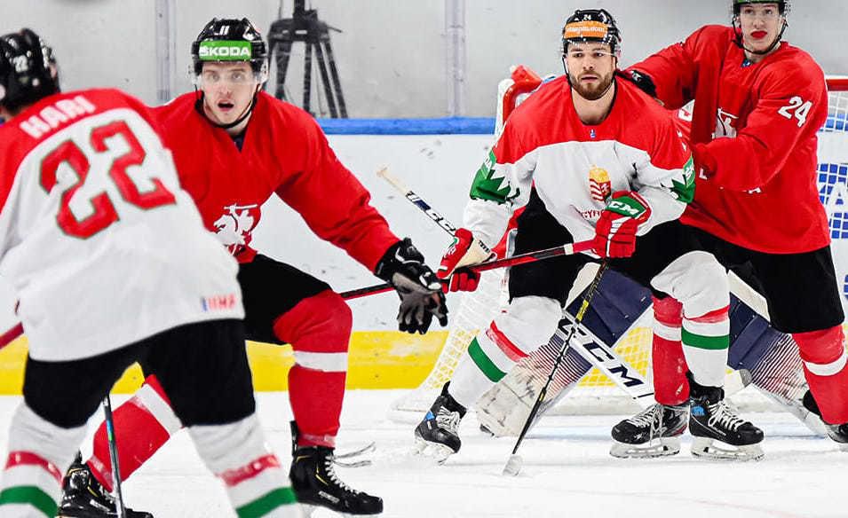 Hokej: Litva - Maďarsko