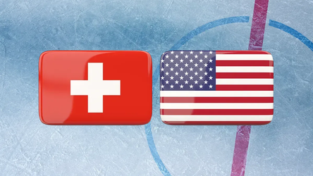 Švajčiarsko - USA (štvrťfinále MS v hokeji 2022)