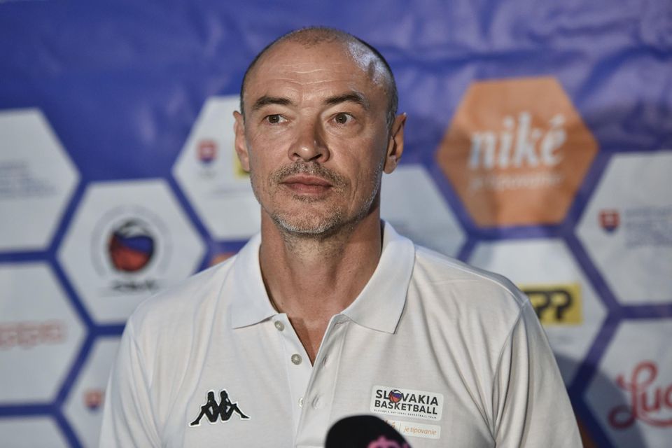 Tréner slovenskej basketbalovej reprezentácie mužov Oleg Meleščenko